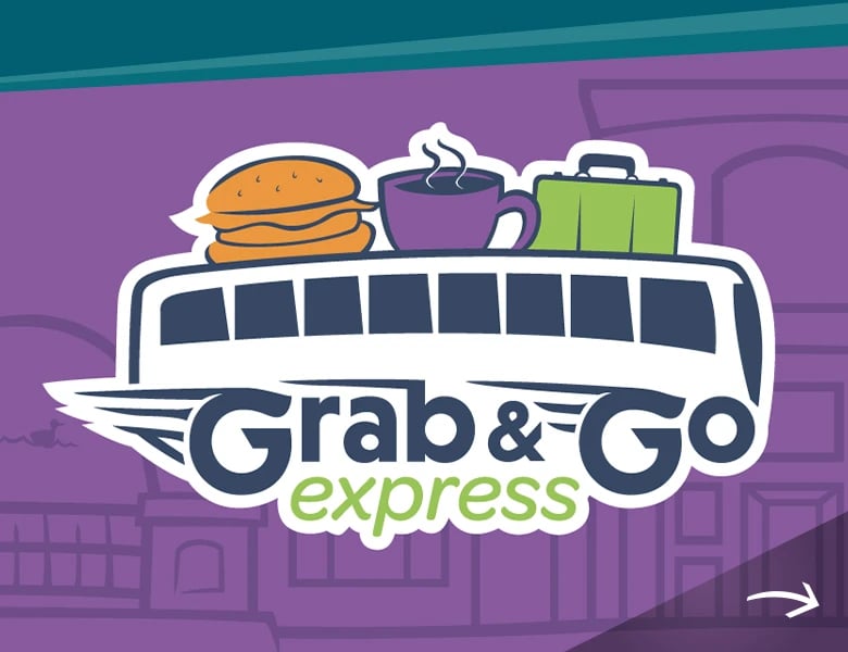 Grab & Go Express Branding