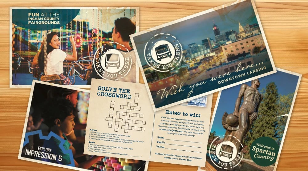 Wish You Were Here postcards