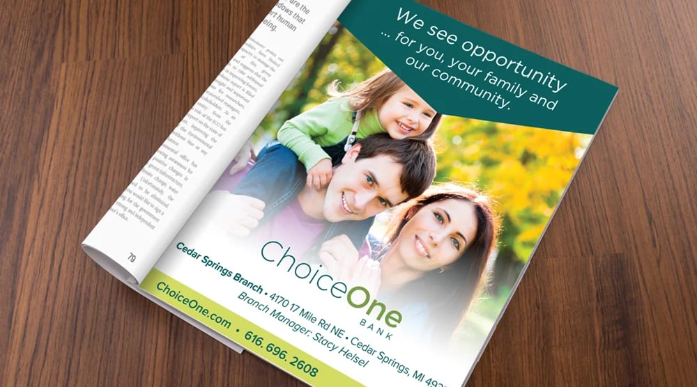 ChoiceOne Print Ad