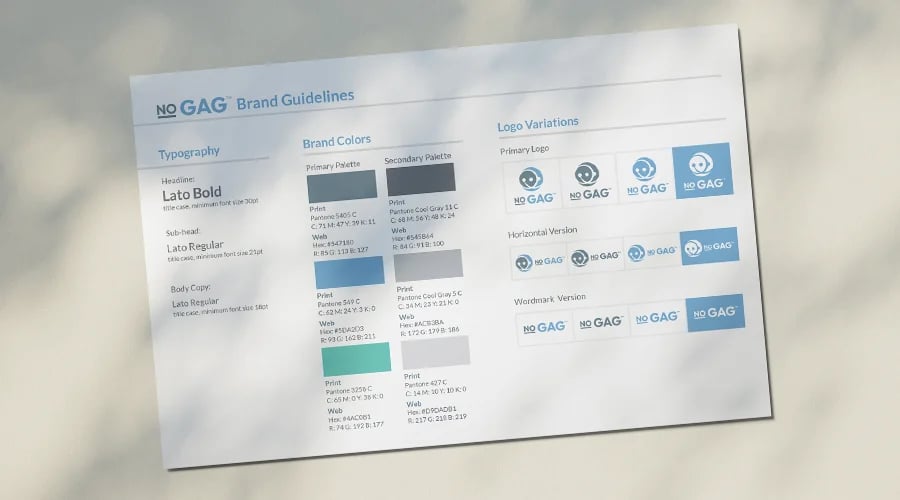 NoGag Brand Style Guide