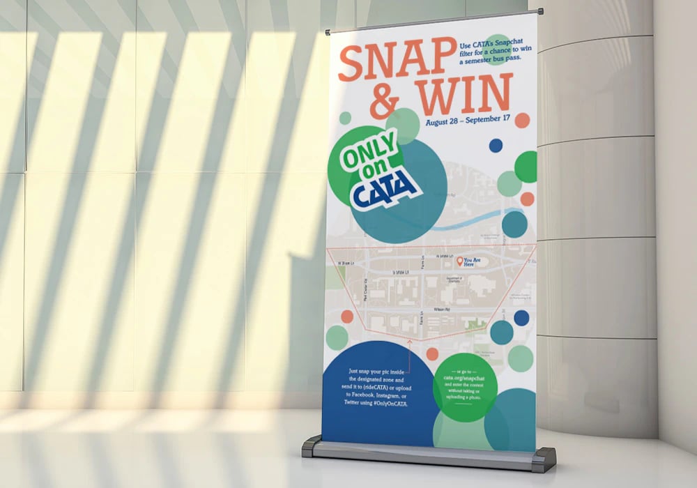 Snap & Win Banner
