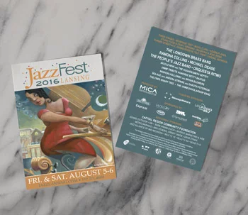 Jazzfest Postcard