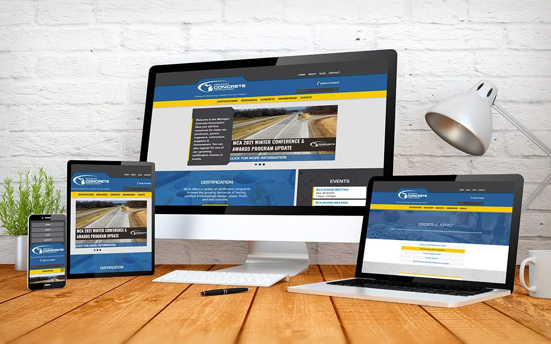 MI Concrete Website MI Concrete Website