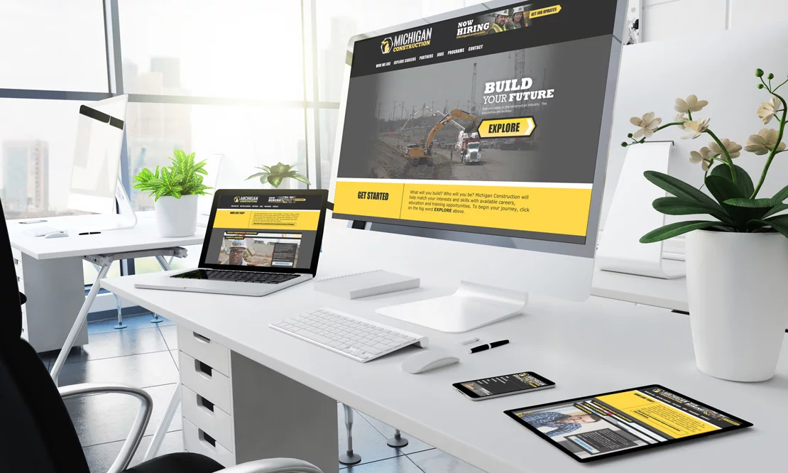 MI Construction Website MI Construction Website