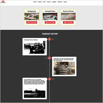 ML Chartier Website Screenshot ML Chartier Website Screenshot