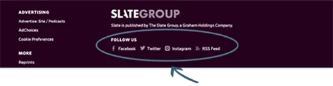 Footer Example