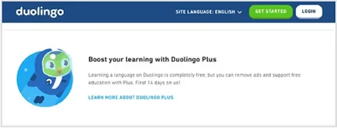 Illustrations in Duolingo Page