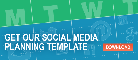 Social Media Planning Template Download Button