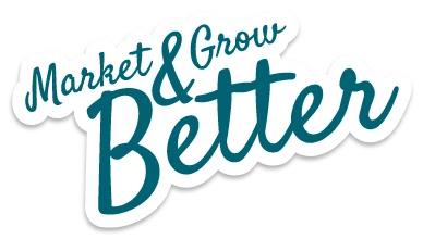 Market and grow better logo