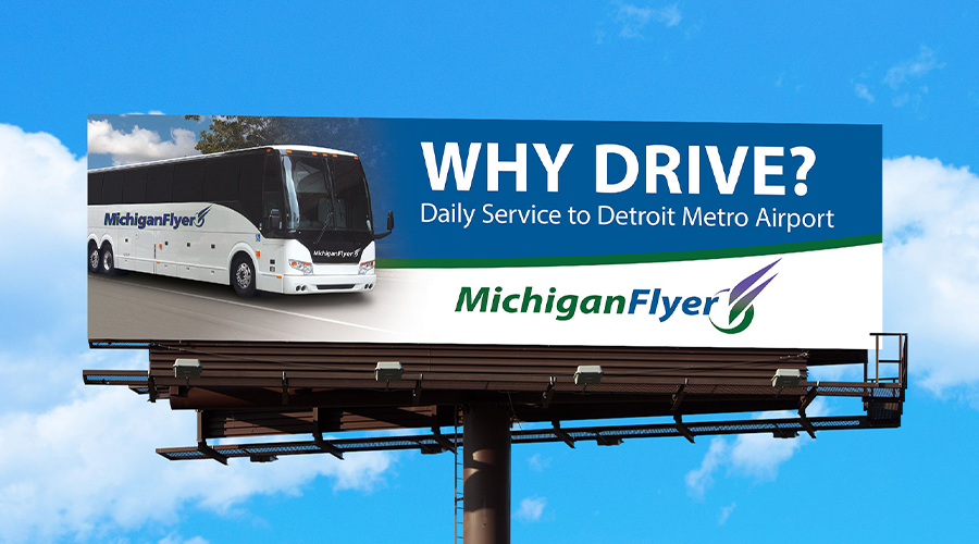 Michigan Flyer Billboard