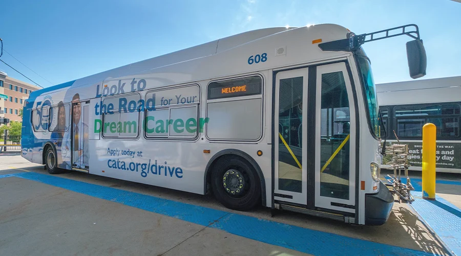 CATA Recruitment Bus Wrap