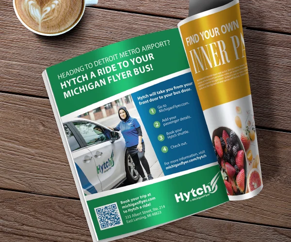 Hytch Launch Printed Ad